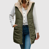 Extended Length Hooded Coat