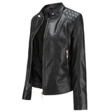 Vegan Leather Biker Jacket