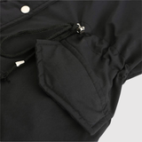 Stylish Asymmetrical Faux Leather Jacket