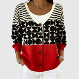 Magdalene | Comfortable Knitted Scarf with Buttons