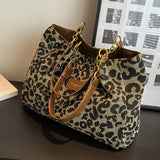 Handbag with a Bold Pattern