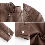 Must-Have Faux Leather Biker Jacket