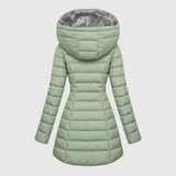 Chloe | Hooded Puffer Jacket with Faux Fur