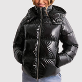 Glossy Puffer Jacket