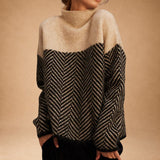 Anaïs - Luxurious Knitted Cotton Turtleneck Sweater for Ultimate Style and Comfort