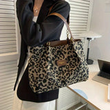 Handbag with a Bold Pattern