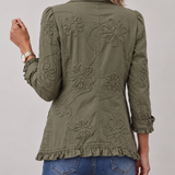 Aoife | Blazer with Floral Embroidery