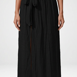 Beach Maxi Skirt with Waist Tie
