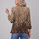 Aisling | Blazer in Leopard Print
