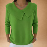 Nikoleta - Cozy Sweater with Plush Collar