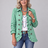 Orla | Blazer in Vichy Check