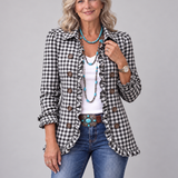 Orla | Blazer in Vichy Check