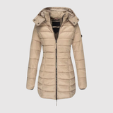 Featherweight Hooded Puffer Coat