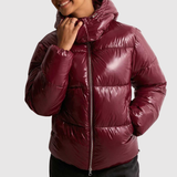 Glossy Puffer Jacket