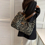 Handbag with a Bold Pattern