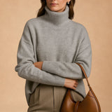 Sixtine™ Women's Cozy Roll Neck Sweater - Timeless Elegance