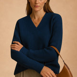 Eliane - Luxurious Emerald Cashmere Knit