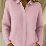 Katrina | Structured Sweater with Buttons