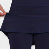 Shorts with a Long Skirt