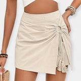 Shorts with Long Skirt