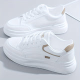Stylish White Sneakers with Lightweight Comfort