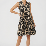 Evelína | Summer Mini Dress with Floral Pattern