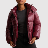 Glossy Puffer Jacket