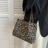 Handbag with a Bold Pattern