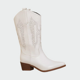 Elena - Genuine Leather Western Cowboy Boots