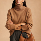 Sixtine™ Women's Cozy Roll Neck Sweater - Timeless Elegance