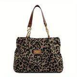 Handbag with a Bold Pattern