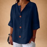 Casual Textured Blouse
