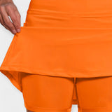 Shorts with a Long Skirt