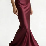 Shiny Maxi Skirt