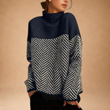 Anaïs - Luxurious Knitted Cotton Turtleneck Sweater for Ultimate Style and Comfort