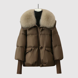 Compact Belted Puffer Coat