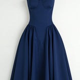 Odete - Midi Dress with Corset Top