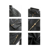 Vegan Leather Biker Jacket