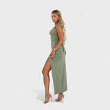 Sarela - Long Dress with Exposed Back