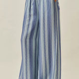 Irma | Striped Wide-Leg Trousers