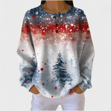 Aoibhinn - Festive Christmas Jumper Featuring a Christmas Tree Design