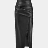 Midi Skirt in a Smooth Look