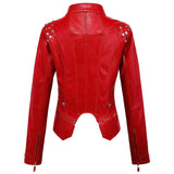 Fitted Studded Biker Jacket