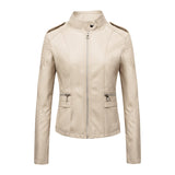 Sleek Urban Faux Leather Jacket with Slim Fit