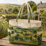 Síle | Quilted Tote Bag with Little Sheep
