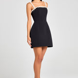 Dobromila | Black Mini Dress