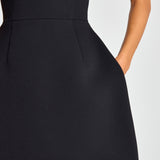 Dobromila | Black Mini Dress