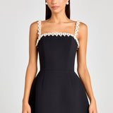 Dobromila | Black Mini Dress