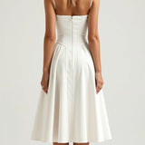Odete - Midi Dress with Corset Top