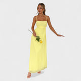 Silke – Long Yellow Dress